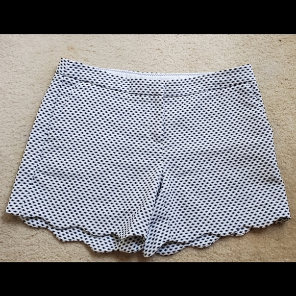 Cynthia Rowley Pants - Cynthia Rowley Scalloped Shorts
